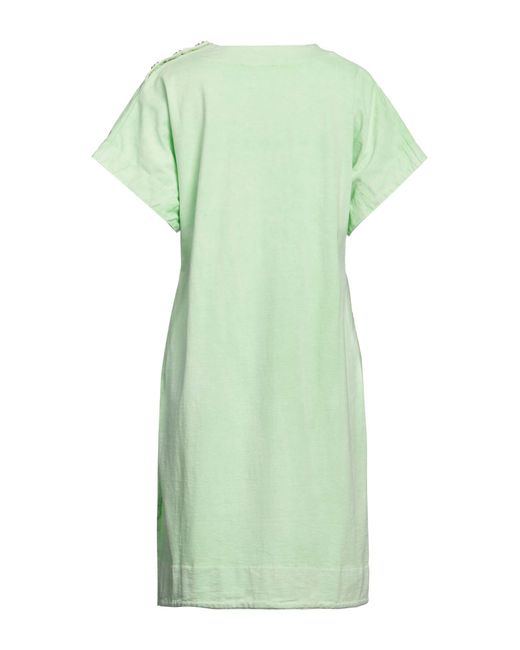 Jil Sander Green Mini Dress