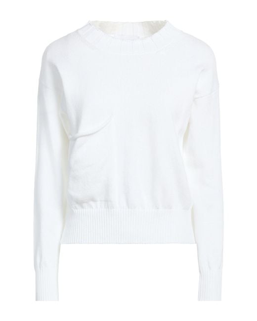 Pullover Alpha Studio en coloris White