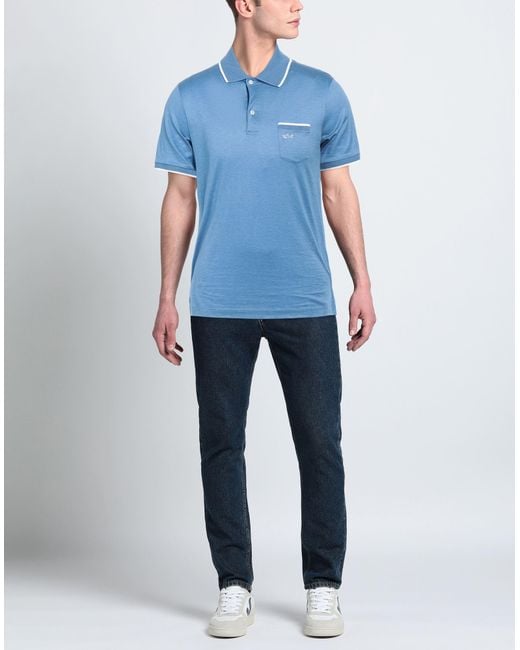 Paul & Shark Blue Polo Shirt for men