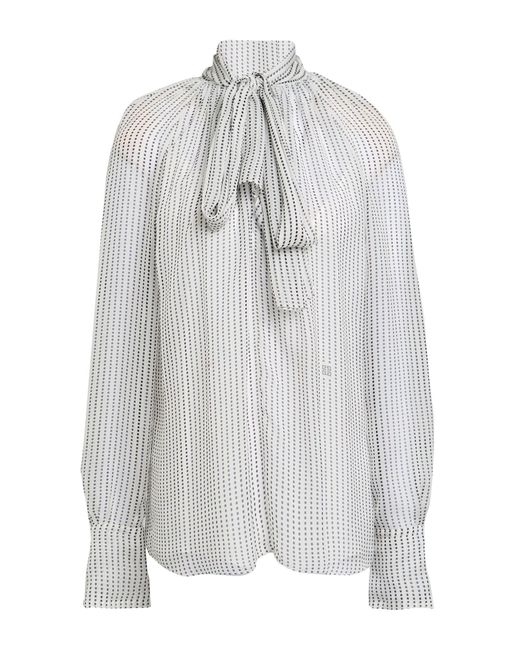 Givenchy Gray Top Silk