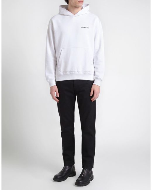 Helmut Lang White Sweatshirt for men