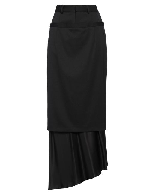 Maison Margiela Black Maxi Skirt