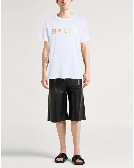 Bally White T-Shirt Organic Cotton for men