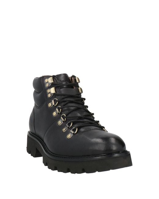 Oliver Sweeney Black Ankle Boots Leather for men