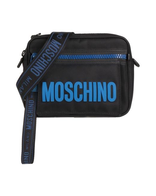 Moschino Crossbody Bag in Blue for Men Lyst