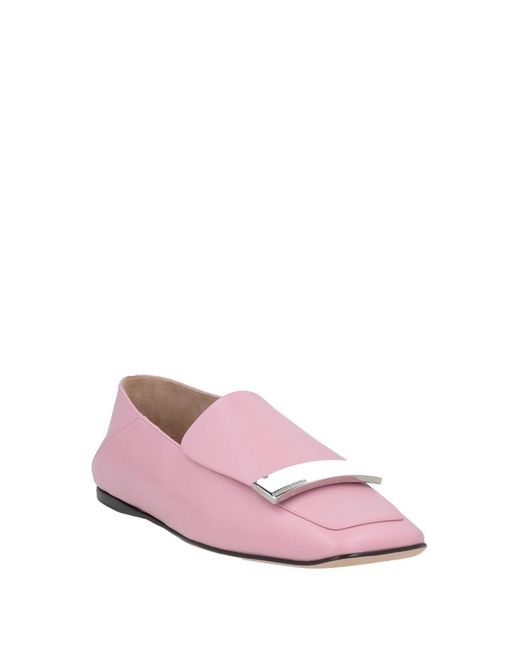 Sergio Rossi Pink Loafers