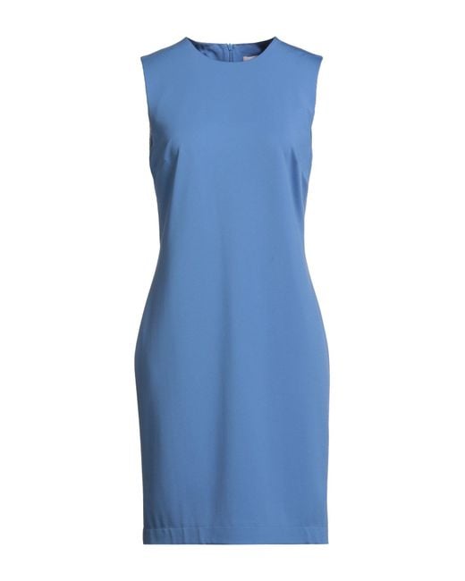Liviana Conti Blue Midi Dress