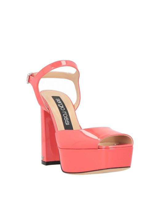 Sergio Rossi Pink Sandals