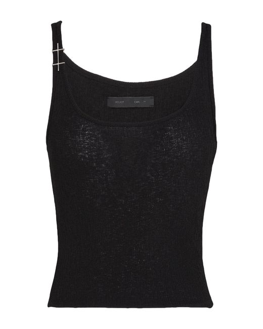 HELIOT EMIL Black Top Polyester, Elastane