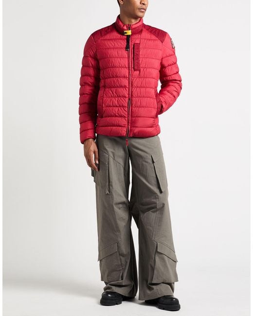Parajumpers Red Puffer Polyamide for men