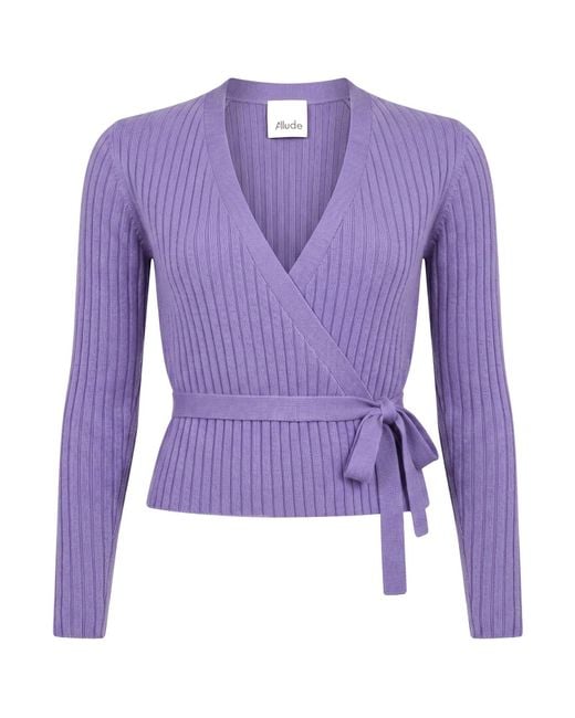 Bolero Allude de color Purple