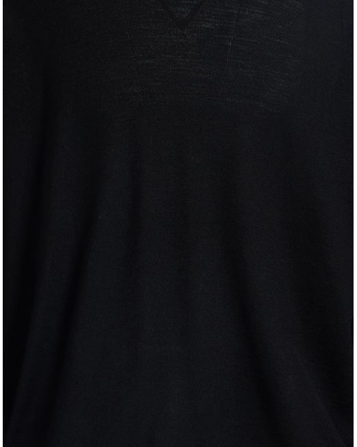 Lardini Black Turtleneck Wool for men