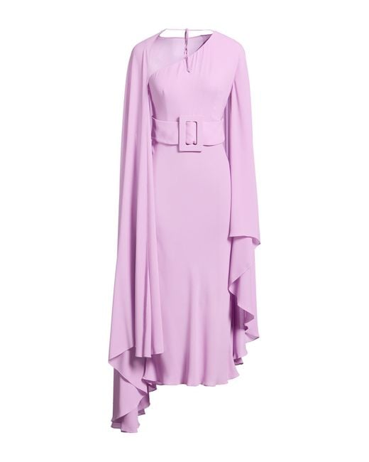 GIUSEPPE DI MORABITO Pink Midi Dress