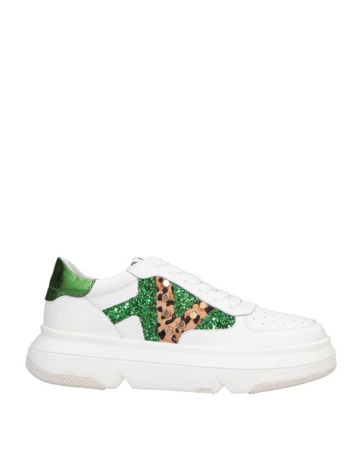Emanuélle Vee Green Trainers
