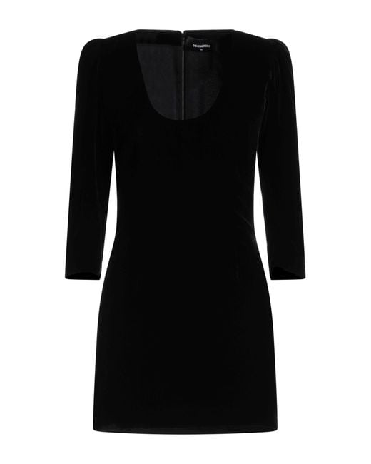 DSquared² Black Mini Dress
