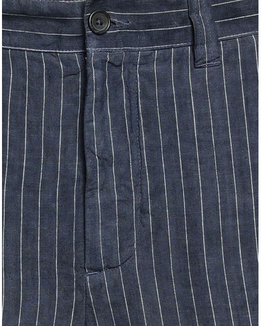 120% Lino Blue Shorts & Bermuda Shorts for men