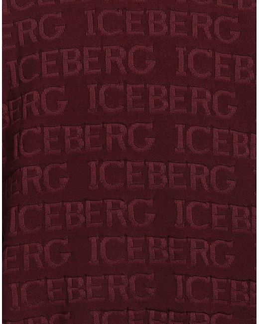 Iceberg Red Jumper for men