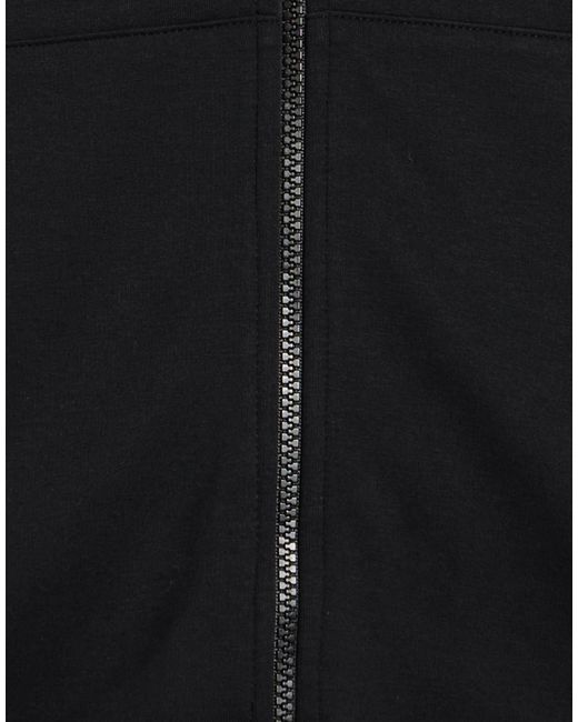 Woolrich Black Sweatshirt Cotton, Polyester, Elastane for men