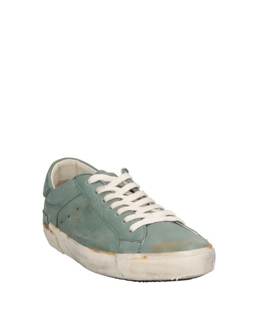 Philippe Model Green Trainers for men