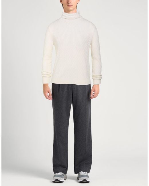 Kangra White Turtleneck for men