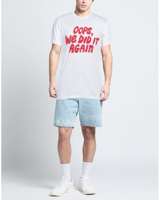 DSquared² White T-Shirt Cotton for men