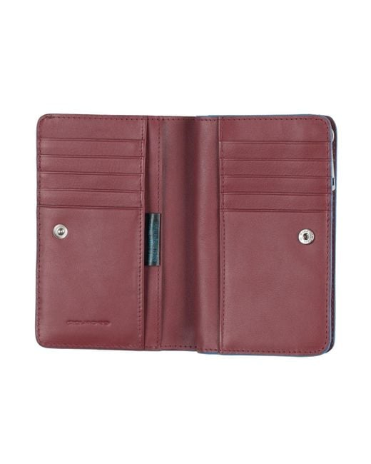 Piquadro Red Wallets