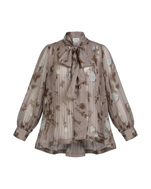 P.A.R.O.S.H. Brown P.A.R.O..H. Shirt Polyester