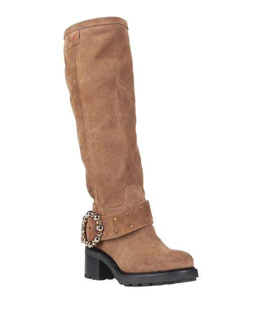 GIO+ Brown Khaki Boot Leather
