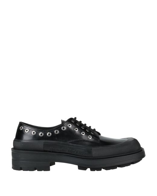 Alexander McQueen Black Lace-up Shoes for men