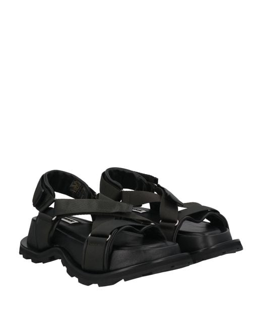 Jil Sander Black Sandals