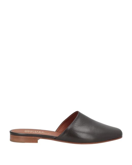 Michel Vivien Brown Mules & Clogs