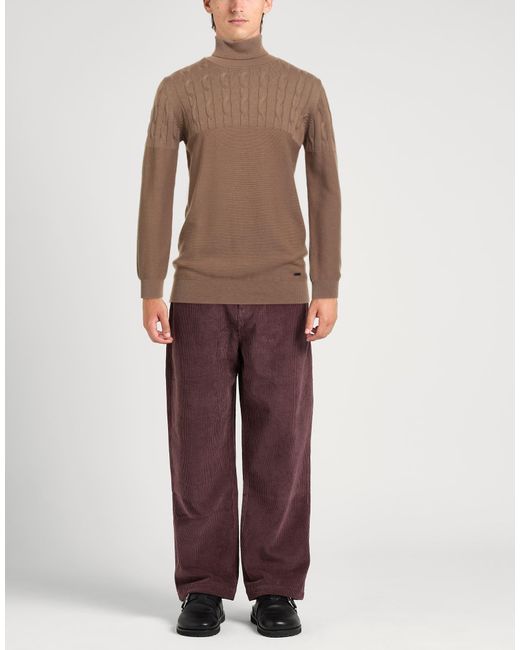 Liu Jo Brown Turtleneck for men