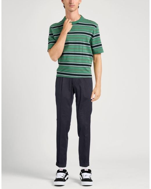 Michael Coal Blue Midnight Pants Modal, Cotton, Elastane for men