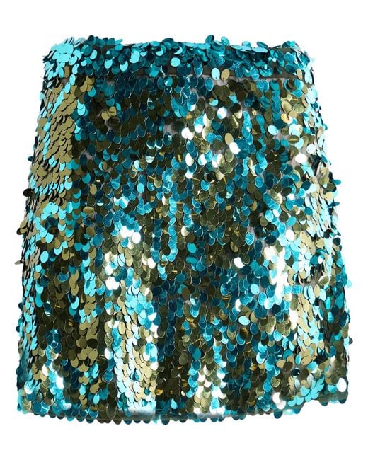 Emilio Pucci Green Mini Skirt