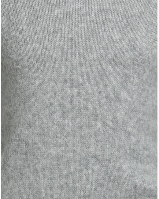 OVER/D Gray Light Turtleneck Acrylic, Polyester, Nylon, Wool for men