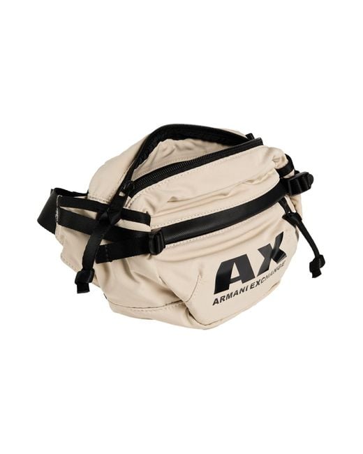ARMANI EXCHANGE Black Belt Bag Polyester for men