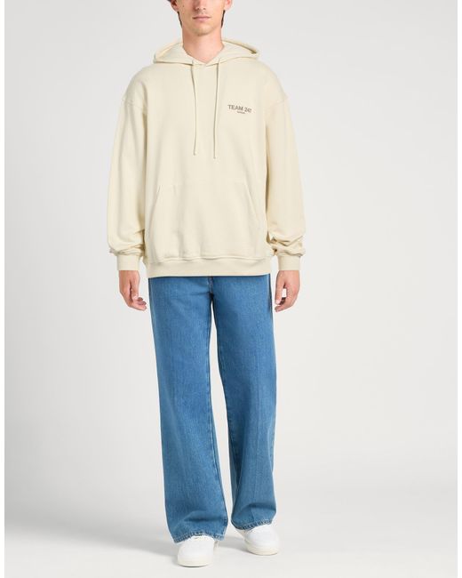 Represent Natural Ivory Sweatshirt Cotton for men