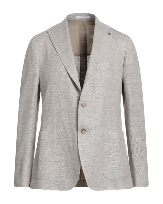 Blazer Tagliatore pour homme en coloris Gray