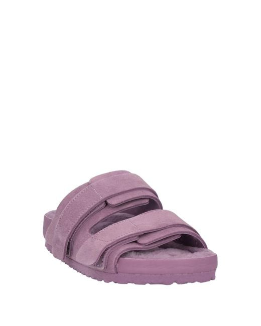 Birkenstock x Tekla Purple Sandals