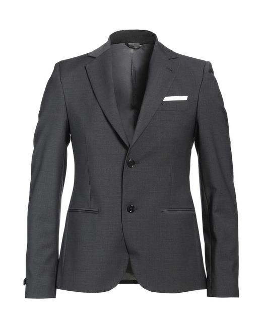 Daniele Alessandrini Black Blazer for men