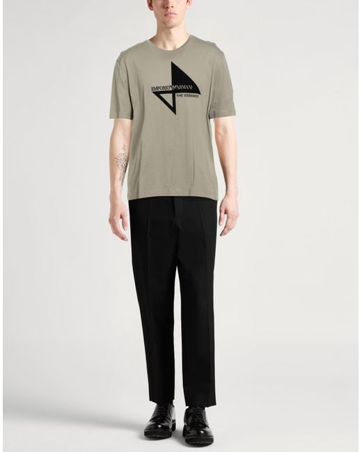 Emporio Armani Gray T-Shirt for men