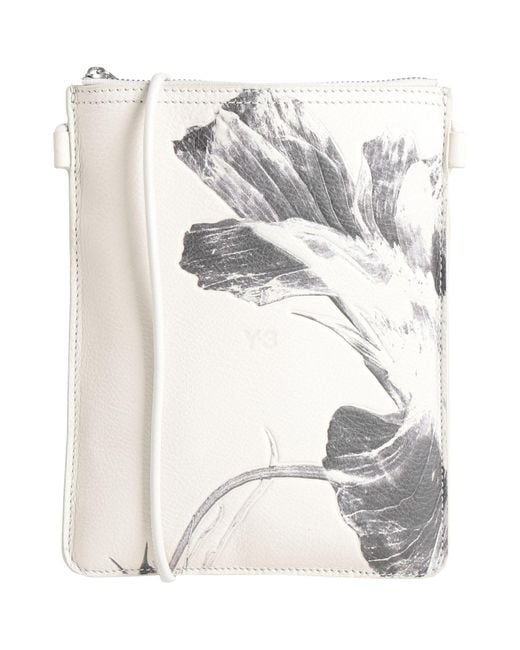 Y-3 White Cross-Body Bags