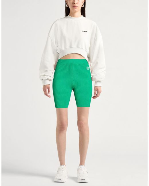 Sporty & Rich Green Shorts & Bermuda Shorts
