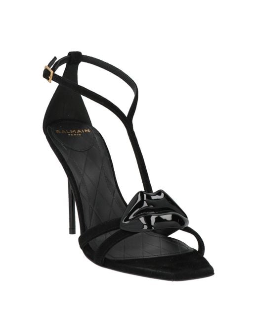 Balmain Black Sandals