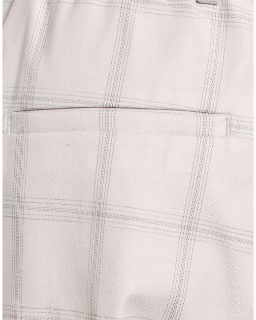 Eleventy Gray Light Pants Wool, Viscose, Elastane