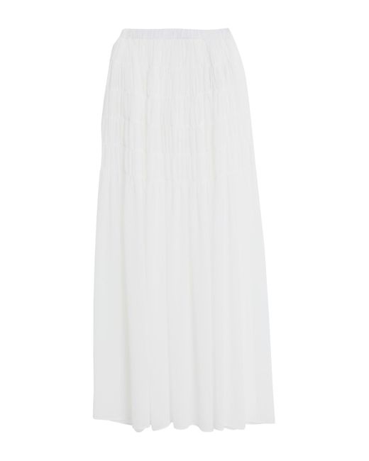 NA-KD White Maxi Skirt