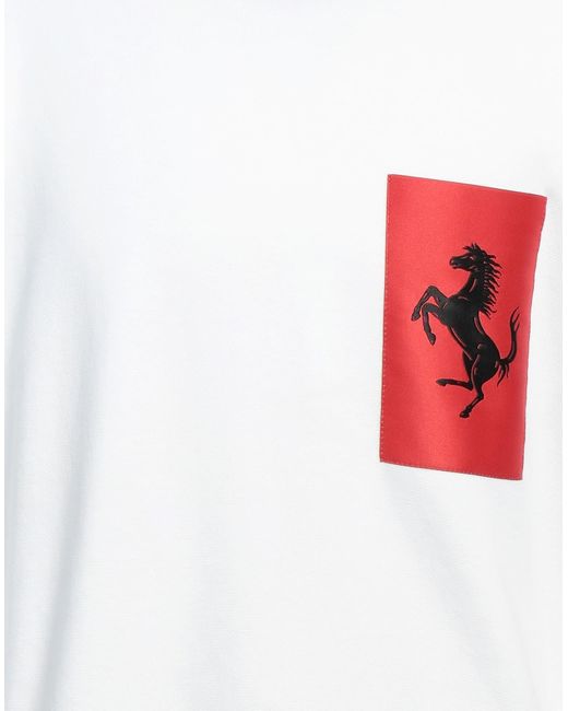 Ferrari Sweatshirt in White für Herren