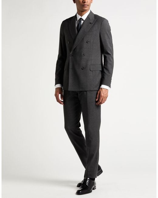 Lardini Black Suits for men