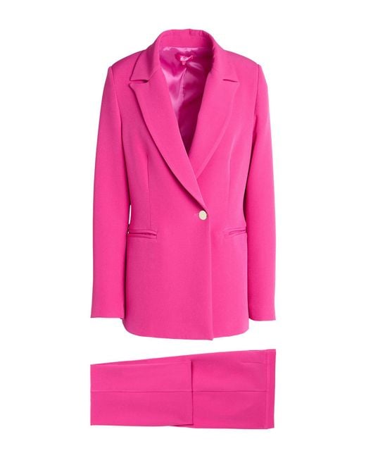 Éclà Pink Suit Polyester, Elastane