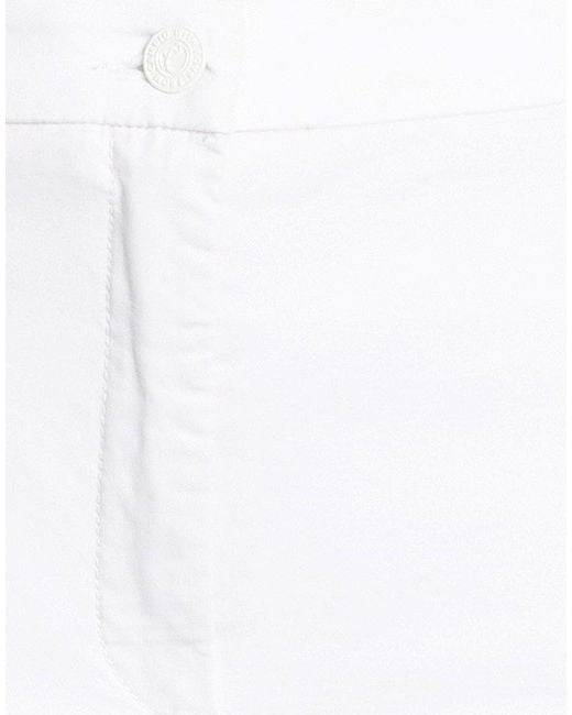 Cambio White Pants Cotton, Elastane